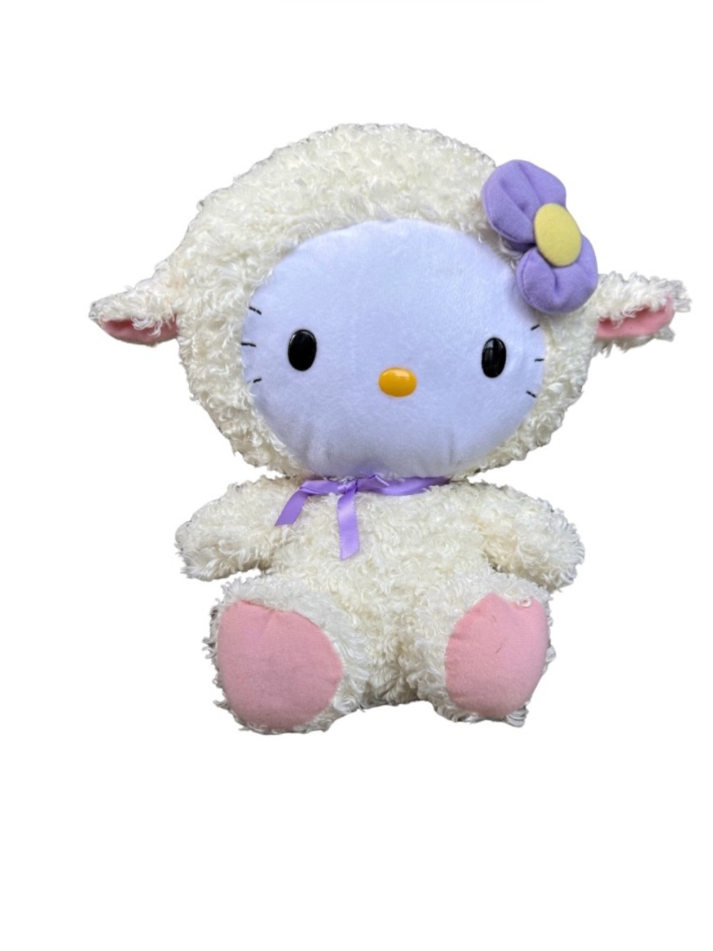 TY Beanie Babies Hello Kitty Lamb Outfit Sanrio 2011 💜 BOGO